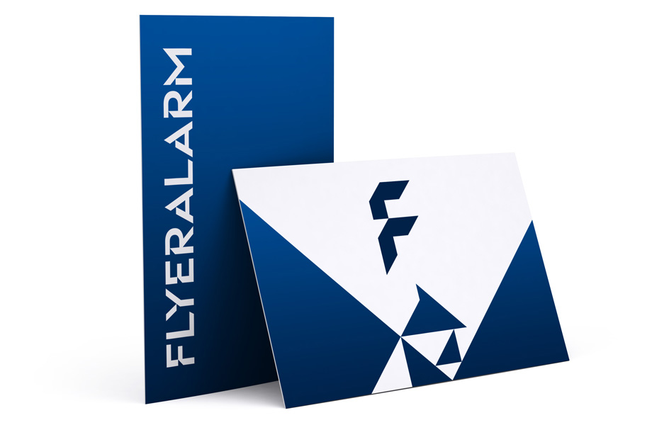 Business cards with lamination
