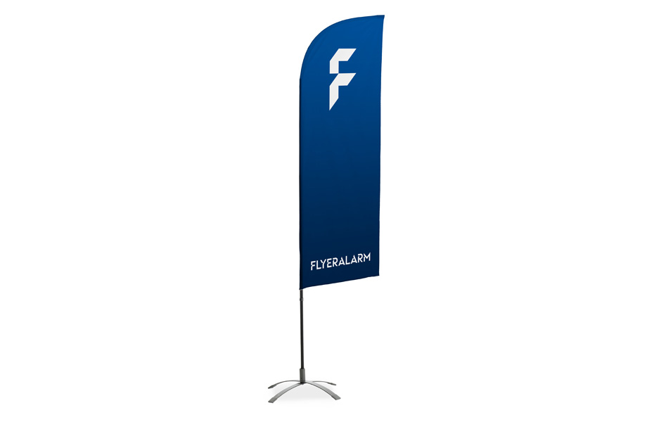 Feather flags, mechanism and print - small