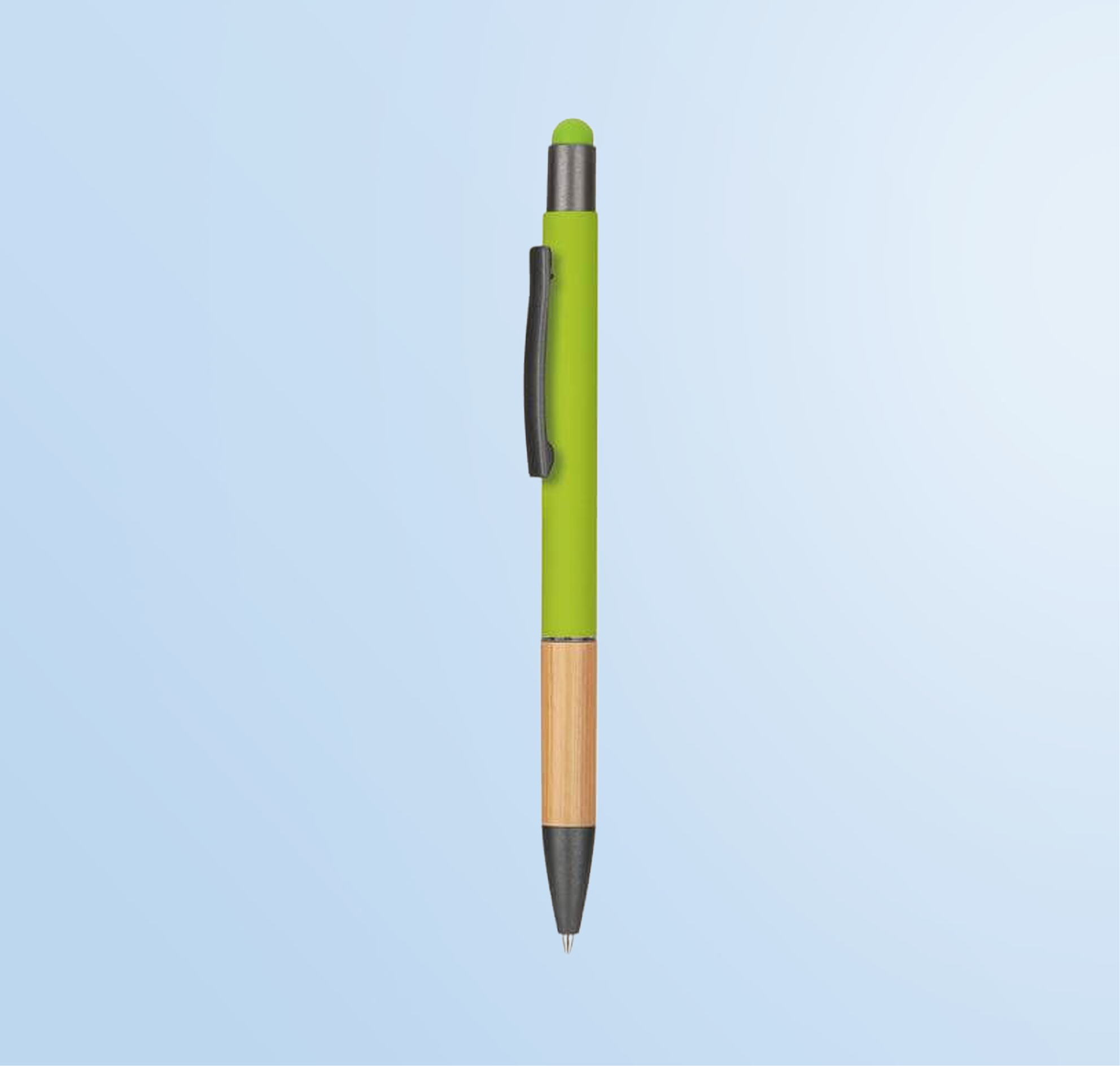 AYTOS - Metal Stylus Pen with Bamboo Grip - Green