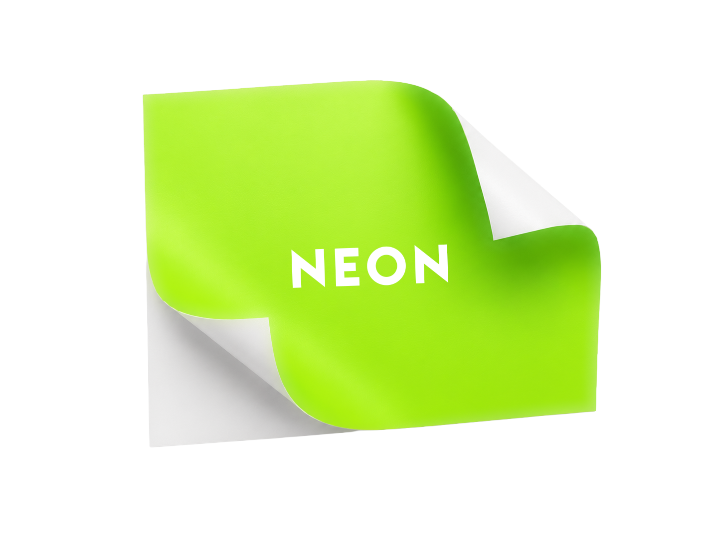 Neon stickers